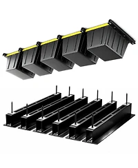 Xdovet Overhead Garage Storage Rack Tote Bin System
