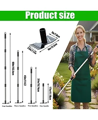 Xdovet Gardening Weeder Tool Long Handle Heavy Duty Weed Puller