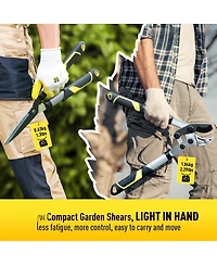 Xdovet Loppers Hedge Shears Garden Set Anvil Branch Clippers Pruning Tools