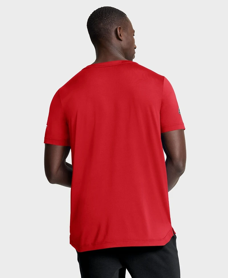 Fanatics Men's Red New York Rangers Authentic Pro Rink Tech T-Shirt