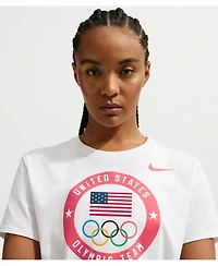 Nike Women's Acg White Team Usa Puck T-Shirt