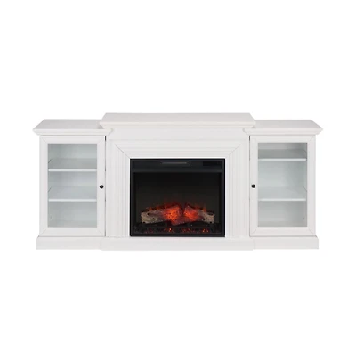 Augusta Home Lincoln 4 Shelf Electic Fireplace