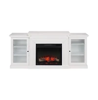 Augusta Home Lincoln 4 Shelf Electic Fireplace
