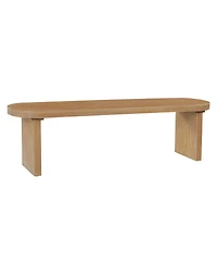 Streamdale Furniture 62.9'' Solid Wood Indoor Dining Bench Seats 3
