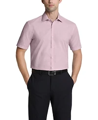 Van Heusen Men's Slim-Fit Short-Sleeve Spread Collar Shirt
