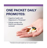 Metagenics Wellness Essentials Brain Health Comprehensive Daily Multivitamin Packs with Alpha Lipoic Acid, Biotin, Dha, Folate 30 Packets