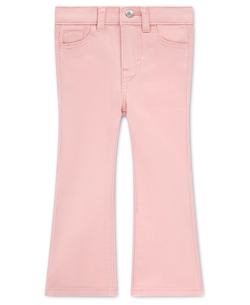 Levi's Toddler Girls' 2T-4T Mid-Rise Solid Jeans