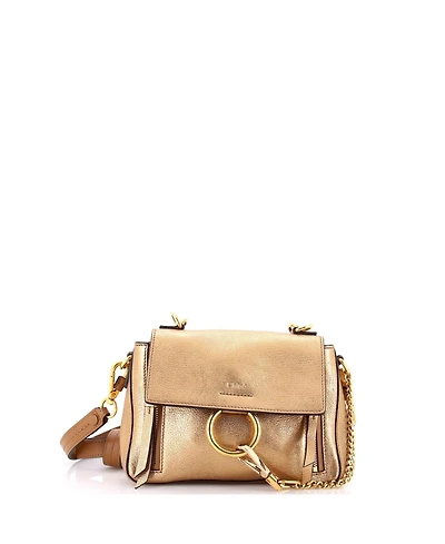 Pre-Owned Chloe Mini Faye Day Bag Leather