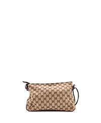 Pre-Owned Gucci Small Web Strap Messenger Bag Gg Canvas