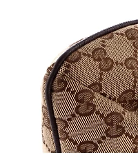 Pre-Owned Gucci Small Web Strap Messenger Bag Gg Canvas
