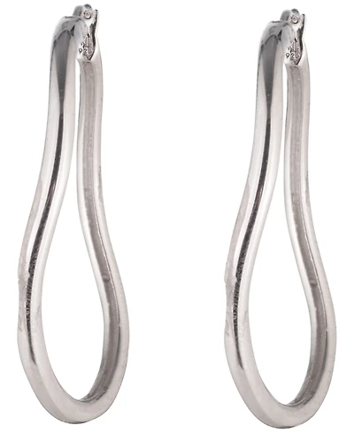 Lauren Ralph Lauren Sterling Silver Hoop Earrings
