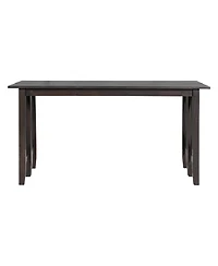 Streamdale Furniture 6-Piece Solid Wood Foldable Dining Set with Bench