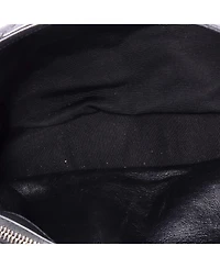Pre-Owned Saint Laurent Large Classic Monogram College Bag Matelasse Chevron Leather