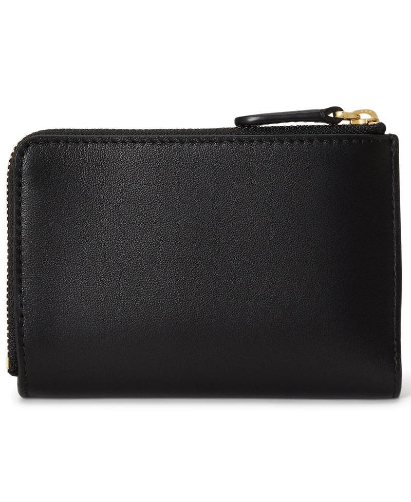 Lauren Ralph Smooth Leather Small Bifold Wallet