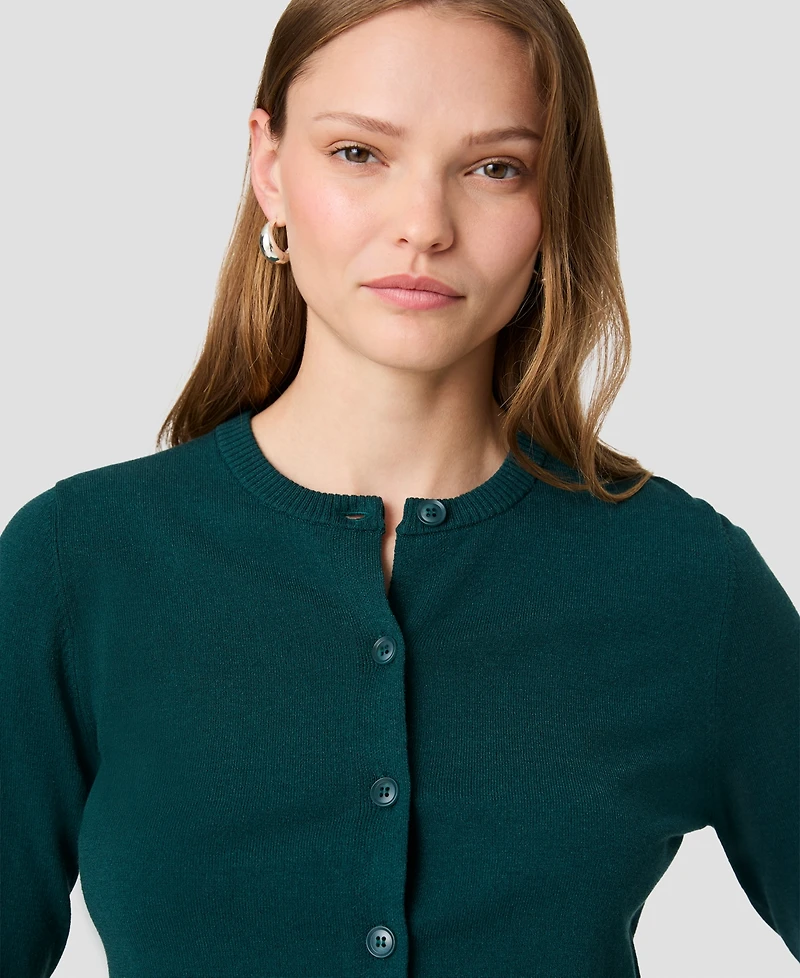 French Connection Women's Crewneck Knit Sweater Top