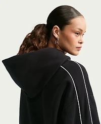 Nike Studio Fleece Women's Oversized Scallop-Trim Hoodie
