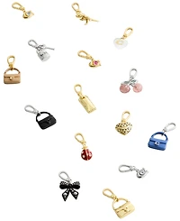 Coach White Collectible Signature C Heart Jewelry Charm