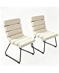 Streamdale Furniture Modern 2-Piece Dining Chair Set with Comfortable Backrest