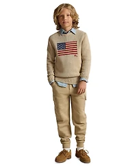 Polo Ralph Lauren Boys' 8-20 Fleece Cargo Jogger Pant