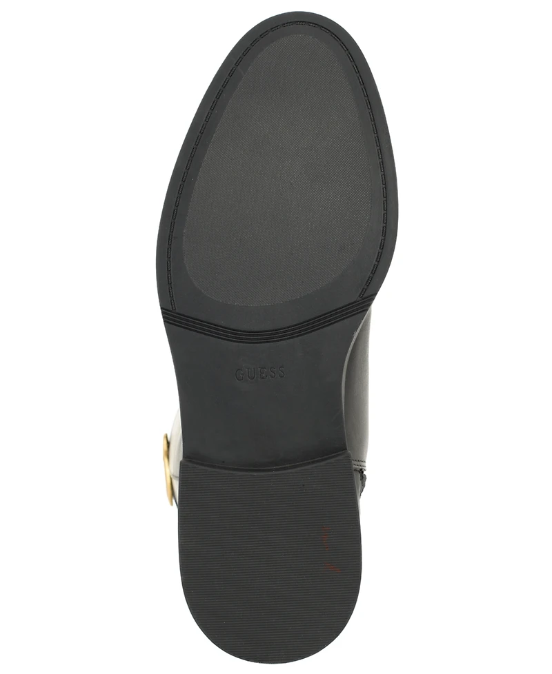 Guess Women's Kandra Tall Signature G Logo Riding Block Heel Boots