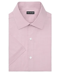 Van Heusen Men's Slim-Fit Short-Sleeve Spread Collar Shirt
