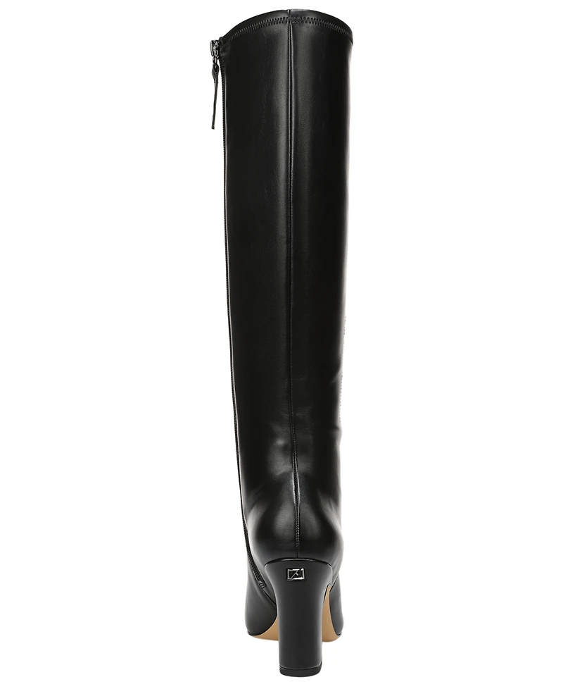 Franco Sarto Flexa Joicy Wide Calf Round Toe Zip Tall Boots