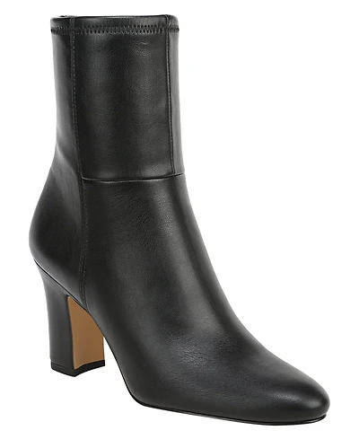 Franco Sarto Women's Flexa Jael Almond Toe Zip Short Booties
