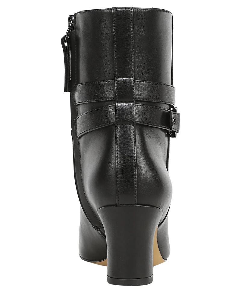 Franco Sarto Women's Flexa Caden Pointed Toe Zip Short Booties
