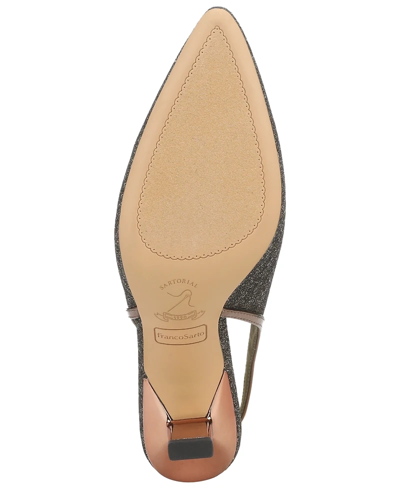 Franco Sarto Women's Jurina3 Pointed Toe Slingback Pumps