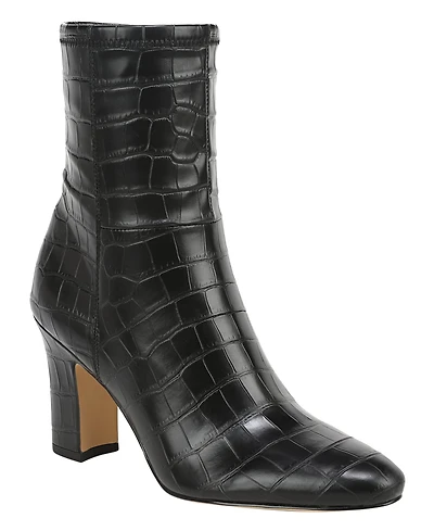 Franco Sarto Women's Flexa Jael Almond Toe Zip Short Booties