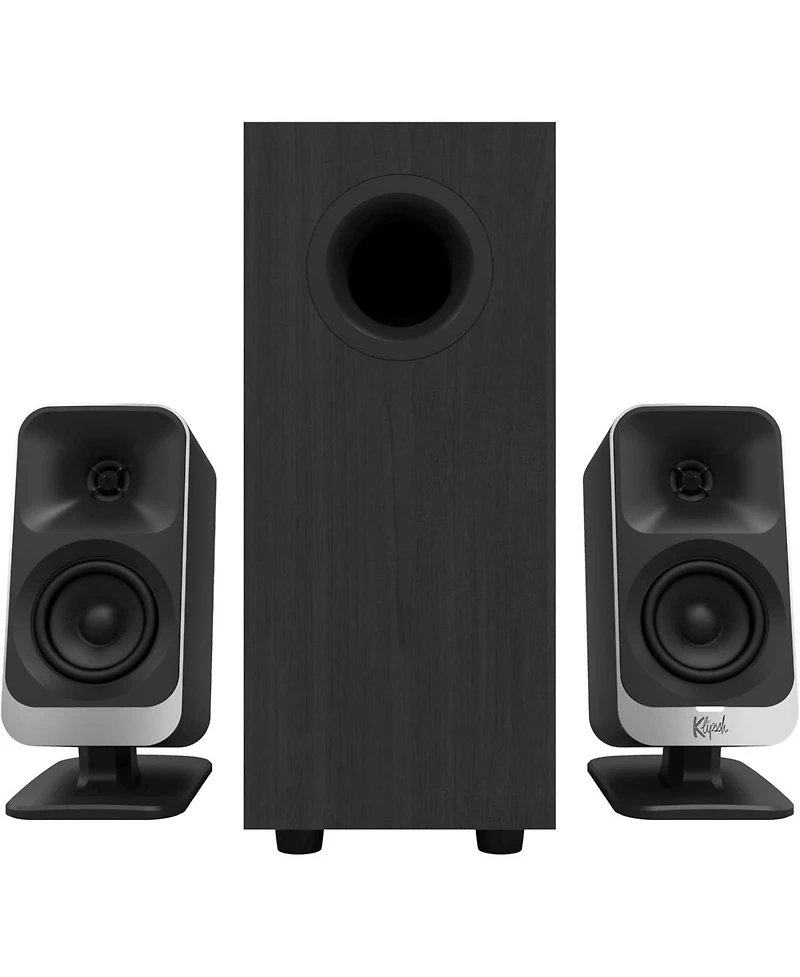 Klipsch ProMedia Lumina 2.1 Computer Gaming Speaker System with Rgb Lighting and Subwoofer