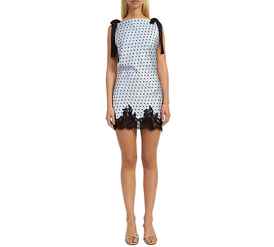 En Saison Women's Hazel Sleeveless Mini Dress