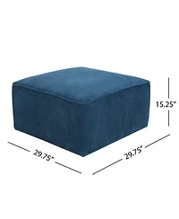 Streamdale Furniture Upholstered Square Ottoman