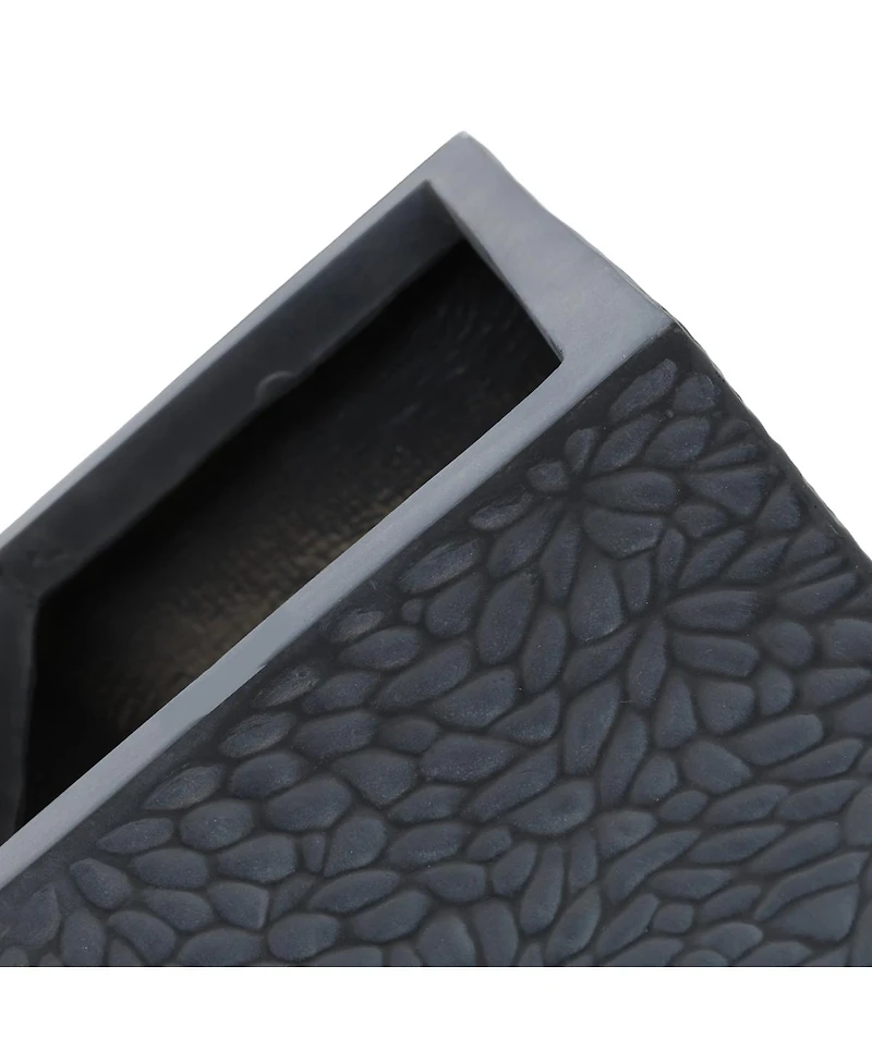 Streamdale Furniture 4-Piece Square Magnesium Oxide Planter Set Indoor/Outdoor