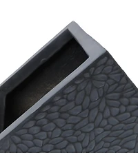 Streamdale Furniture 4-Piece Square Magnesium Oxide Planter Set Indoor/Outdoor