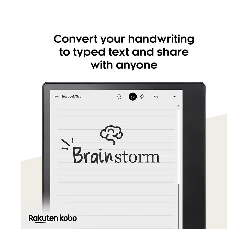 Kobo Elipsa 2E eReader | 10.3" Glare-Free Touchscreen with ComfortLight Pro | Includes Kobo Stylus 2 | Carta E Ink Technology | 32GB of Storage