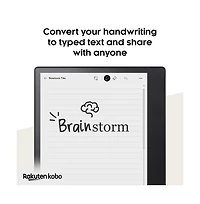 Kobo Elipsa 2E eReader | 10.3" Glare-Free Touchscreen with ComfortLight Pro | Includes Kobo Stylus 2 | Carta E Ink Technology | 32GB of Storage