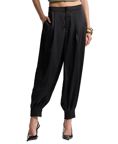 Avec Les Filles Women's Pleated Balloon Pants