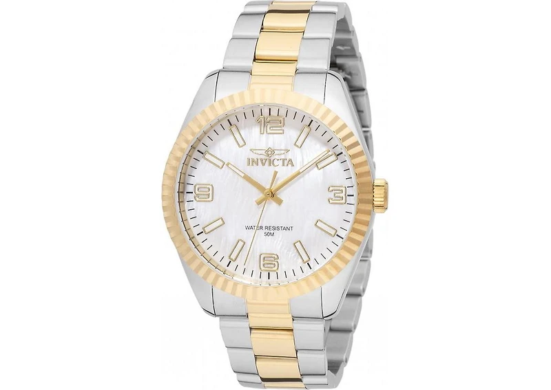 Invicta Men's 49749 Specialty Quartz PC21 Mother of Pearl Dial Watch