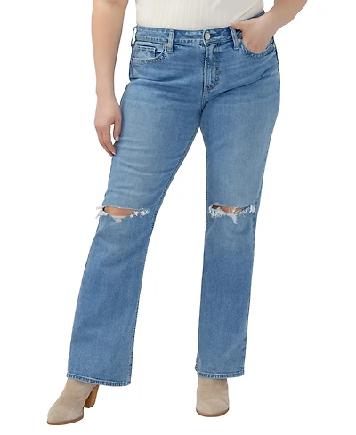 Silver Jeans Co. Plus Suki Mid-Rise