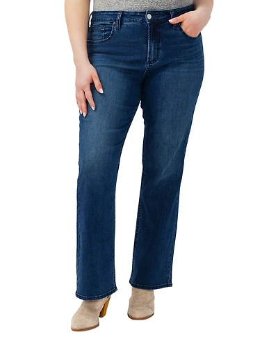Silver Jeans Co. Plus Avery Curvy Fit Bootcut