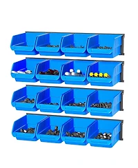 Xdovet Wall Mounted Plastic Hardware Organizer Storage System