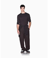 A|X Armani Exchange Men's Crossover Cotton Pants