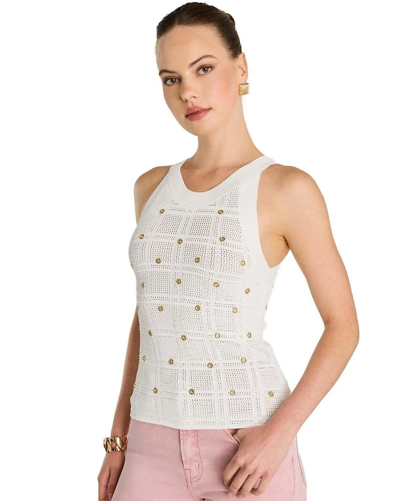 The Noli Shop Women's Mary Embellished Top