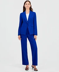 Tahari Asl Women's Single-Button Peak-Lapel Blazer