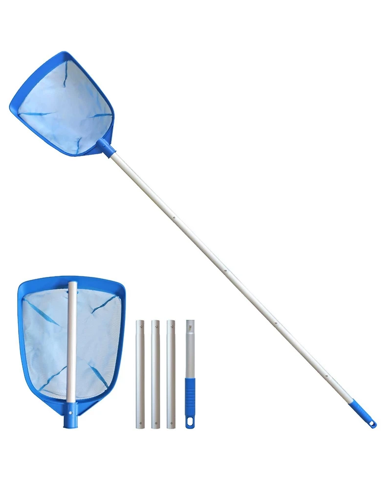 Xdovet Pool Skimmer Net Telescopic Pole Leaf Debris Tool