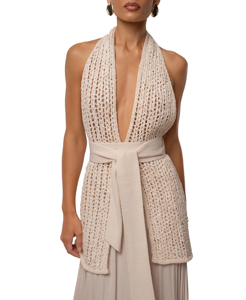 Jluxlabel Women's Low Tide Crochet Top