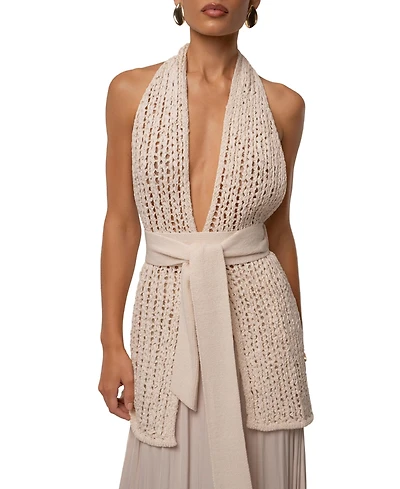 Jluxlabel Women's Low Tide Crochet Top