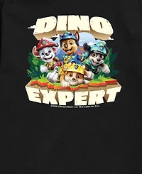 Paw Patrol The Movie Dino Expert Pups Toddler Boys' 2T-5T Short-Sleeve Graphic T-Shirt