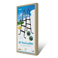 Funsicle 36" SureStep 3 Stair Outdoor Above-Ground Swimming Pool Ladder